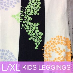 LuLaRoe Kids L/XL Halloween Leggings NWT